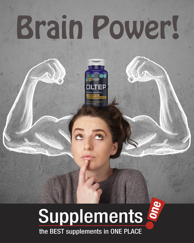 Supplements One Brain Power Ad 800x1000