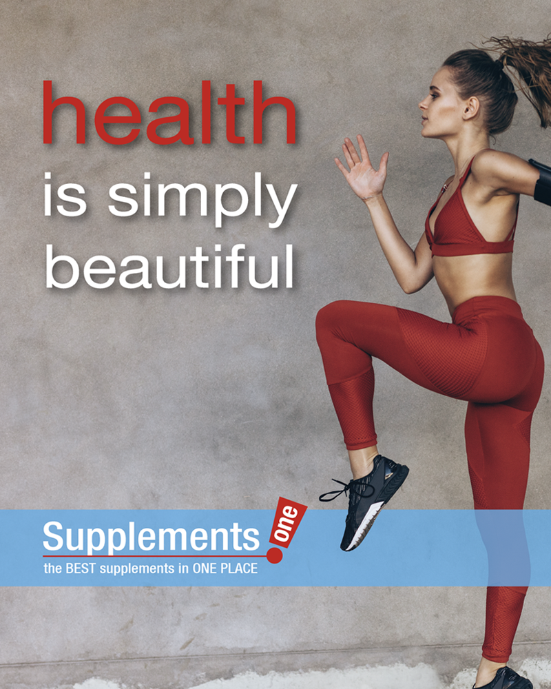 Supplements One Health is Beautiful Ad 800x1000