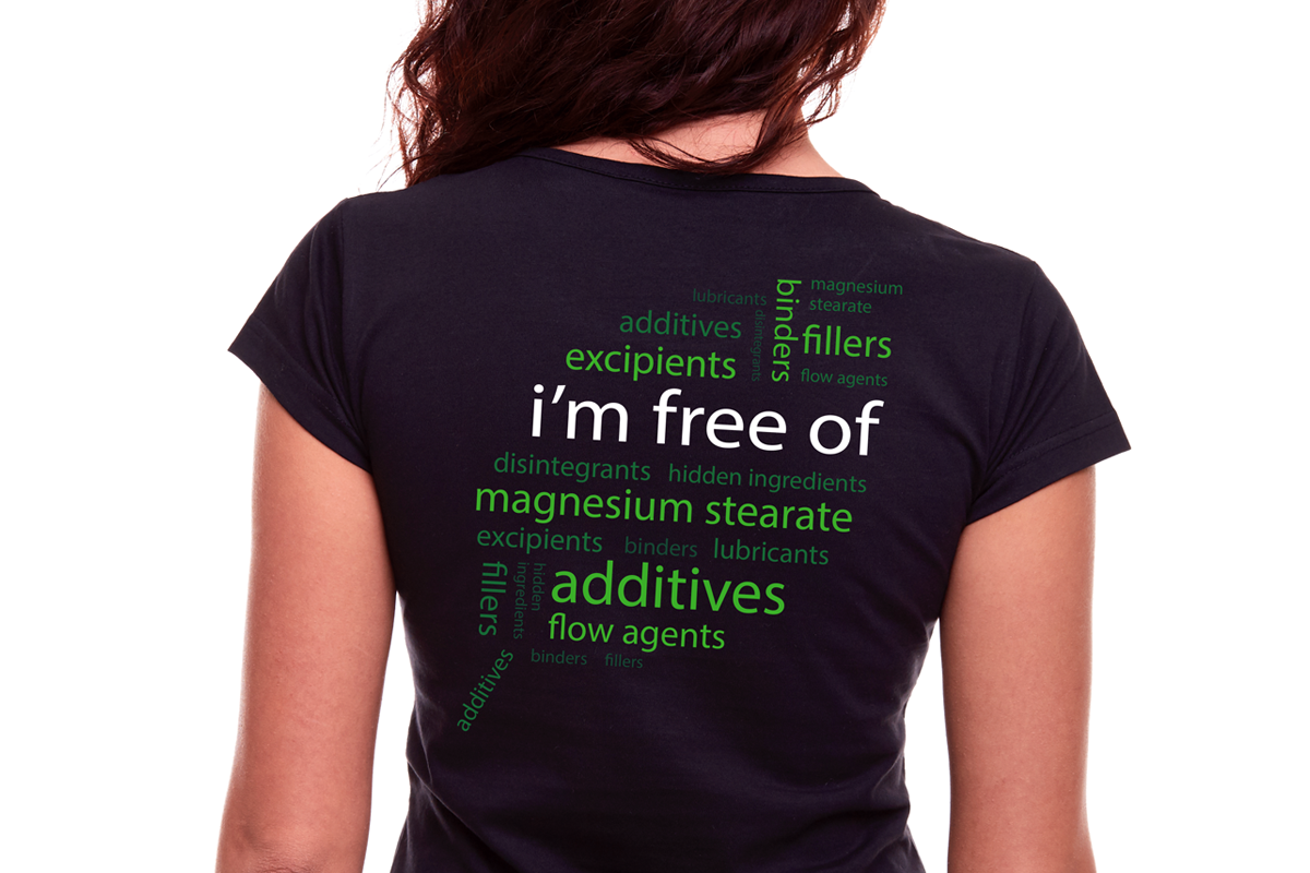 Emerald Labs Im Free T-Shirt Back Image
